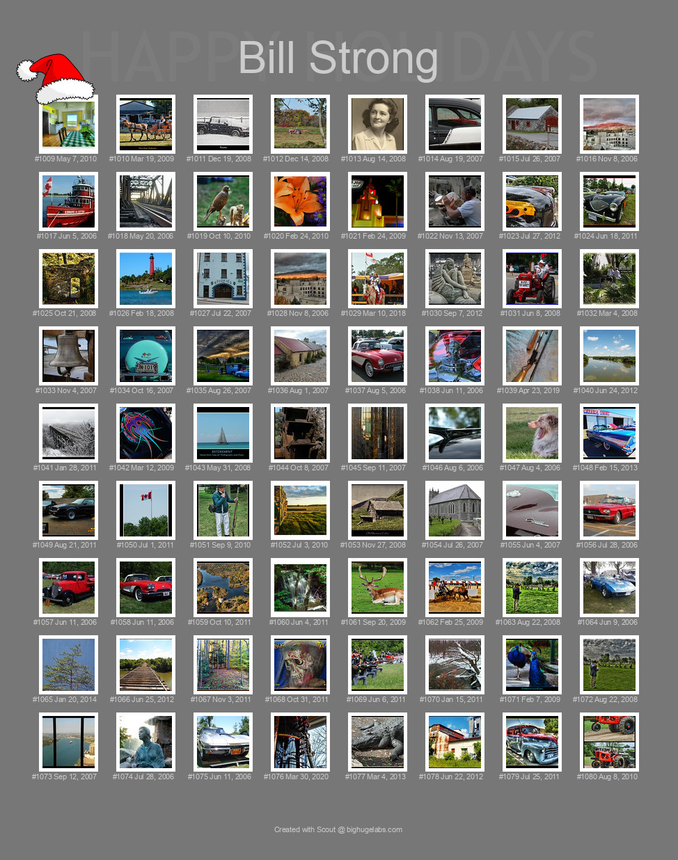 Find your photos in Flickr's Explore pages. Make a unique poster to show the world your achievement.