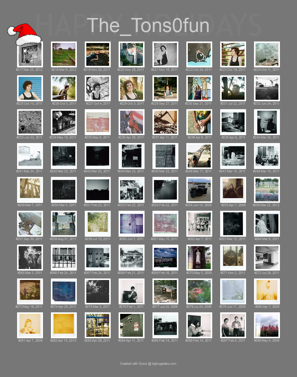 Find your photos in Flickr's Explore pages. Make a unique poster to show the world your achievement.