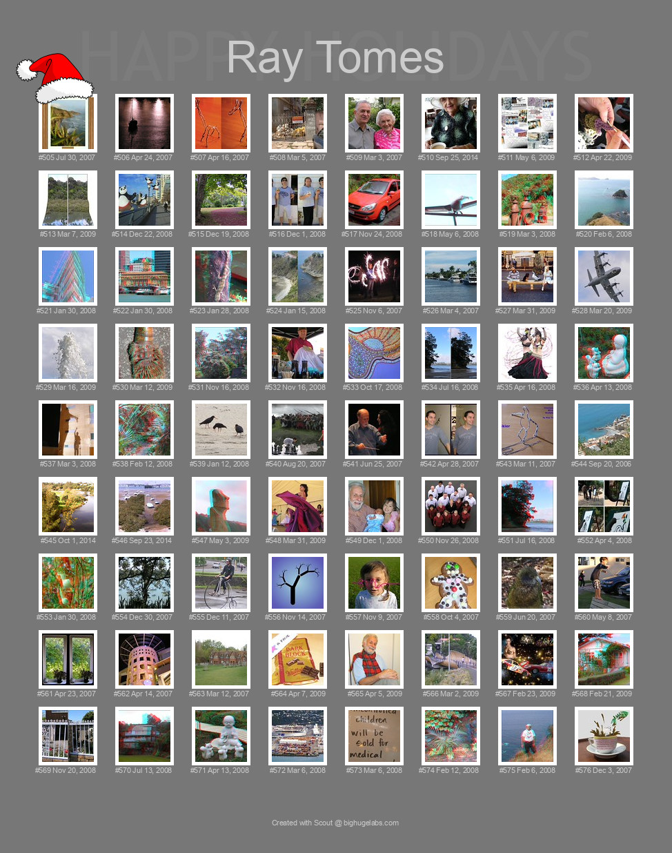 Find your photos in Flickr's Explore pages. Make a unique poster to show the world your achievement.