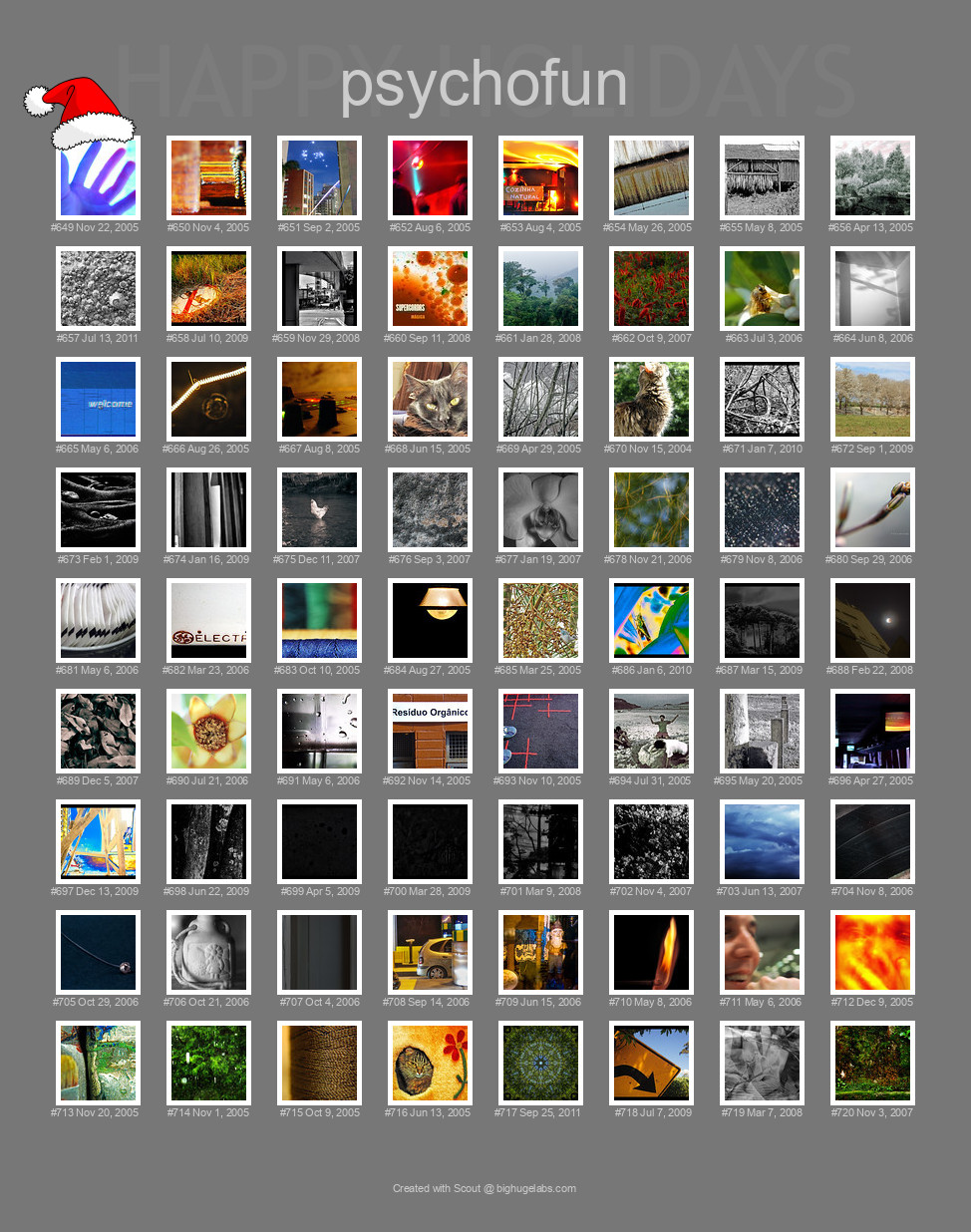 Find your photos in Flickr's Explore pages. Make a unique poster to show the world your achievement.