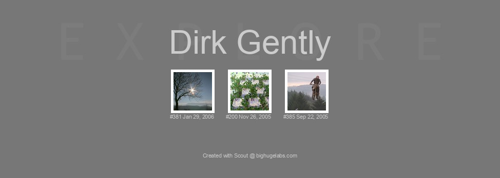 Find your photos in Flickr's Explore pages. Make a unique poster to show the world your achievement.