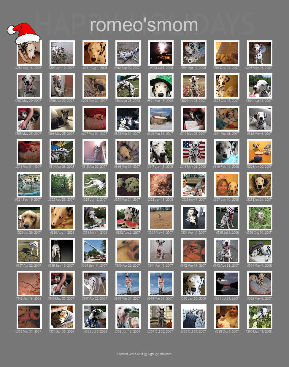 Find your photos in Flickr's Explore pages. Make a unique poster to show the world your achievement.