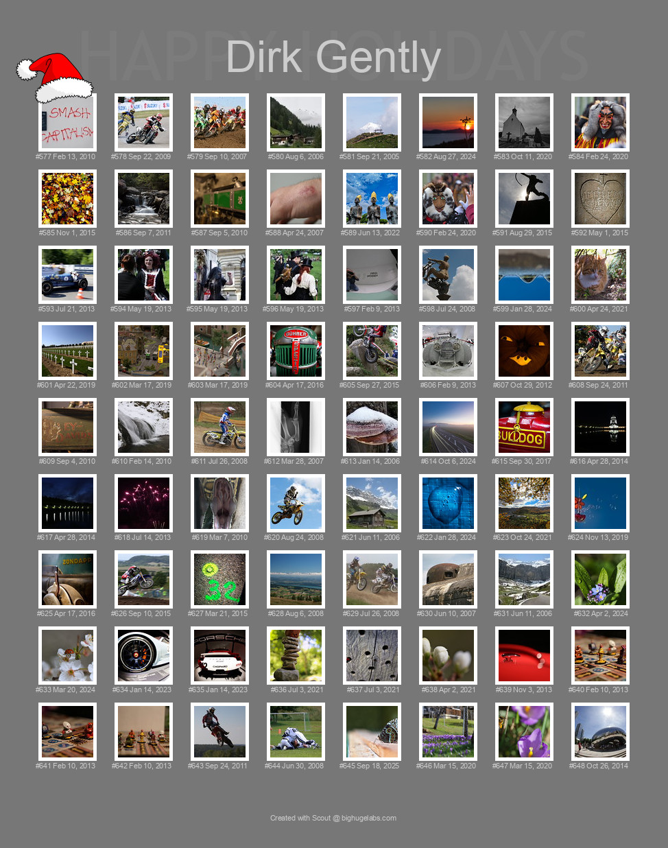 Find your photos in Flickr's Explore pages. Make a unique poster to show the world your achievement.