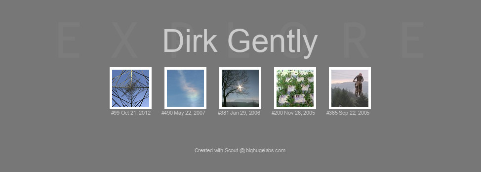 Find your photos in Flickr's Explore pages. Make a unique poster to show the world your achievement.