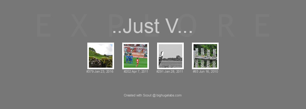 Find your photos in Flickr's Explore pages. Make a unique poster to show the world your achievement.