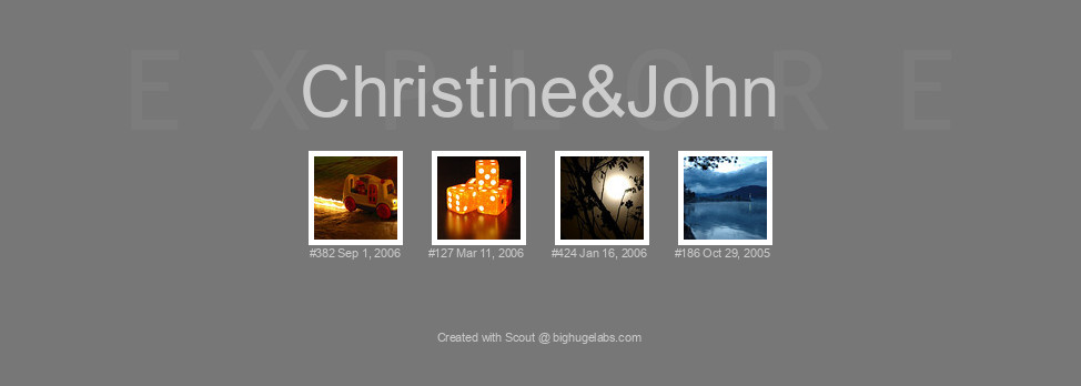 Find your photos in Flickr's Explore pages. Make a unique poster to show the world your achievement.