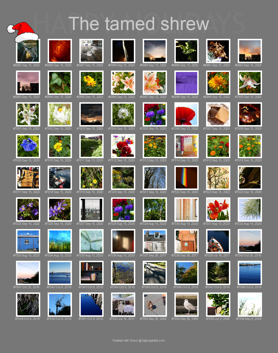 Find your photos in Flickr's Explore pages. Make a unique poster to show the world your achievement.