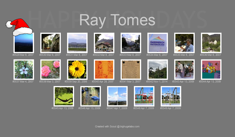 Find your photos in Flickr's Explore pages. Make a unique poster to show the world your achievement.