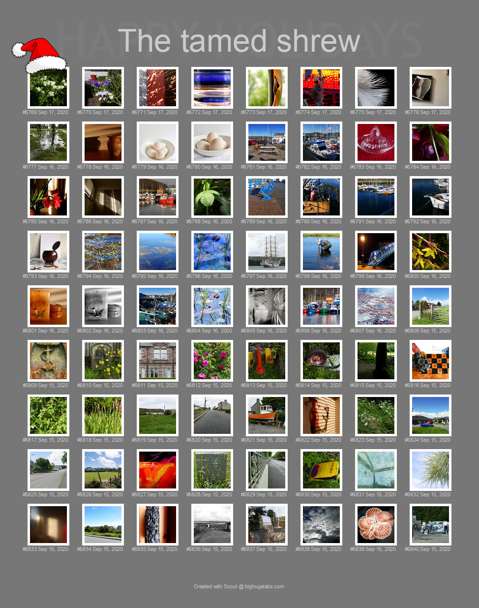 Find your photos in Flickr's Explore pages. Make a unique poster to show the world your achievement.