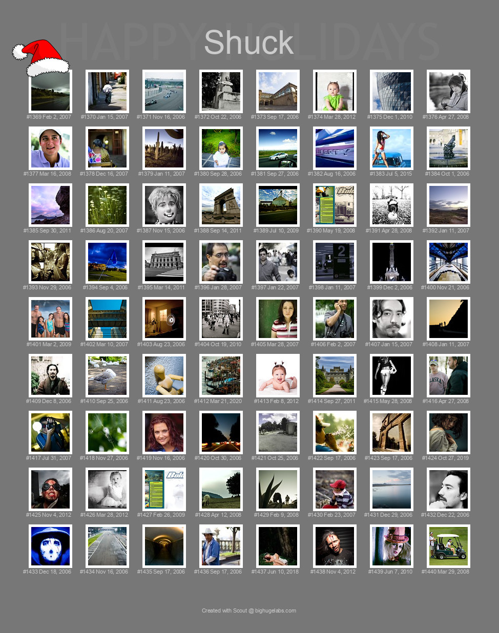 Find your photos in Flickr's Explore pages. Make a unique poster to show the world your achievement.