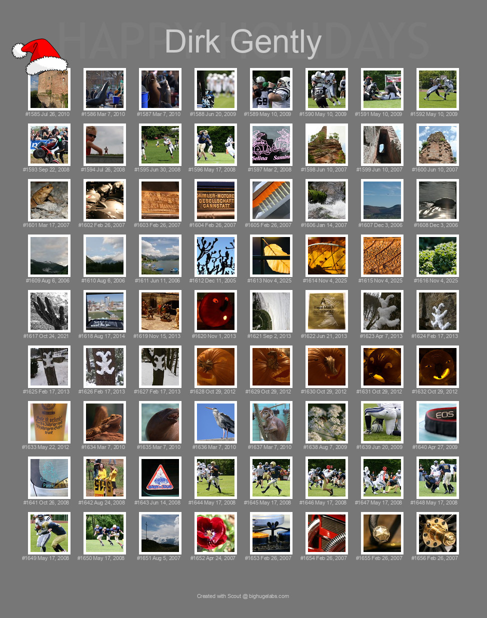 Find your photos in Flickr's Explore pages. Make a unique poster to show the world your achievement.