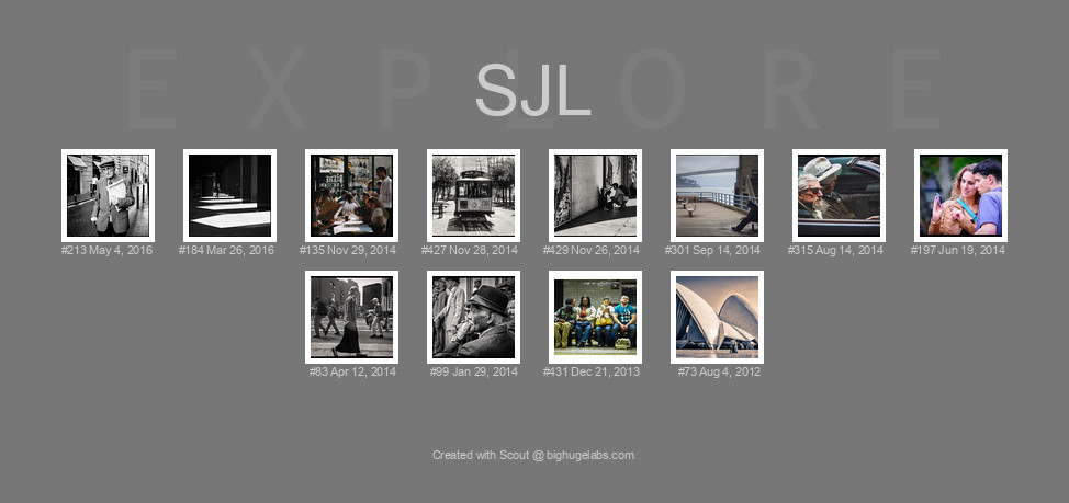 Find your photos in Flickr's Explore pages. Make a unique poster to show the world your achievement.