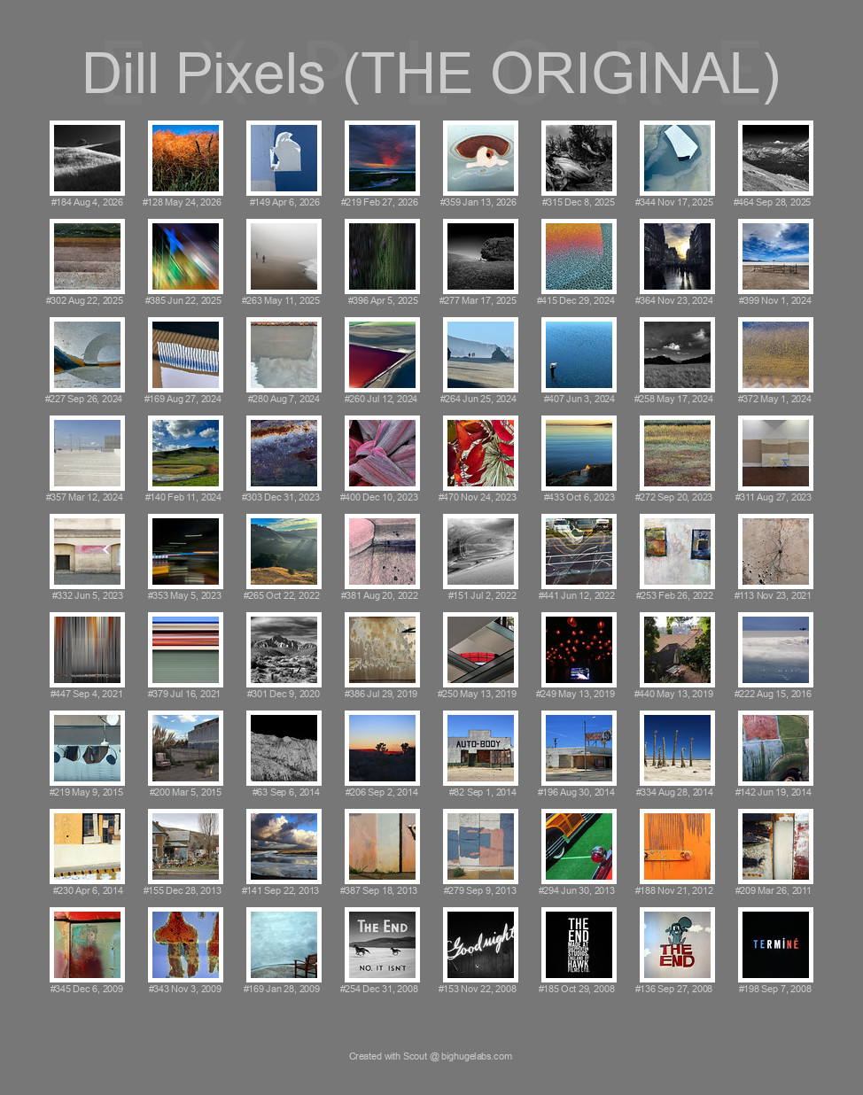 Find your photos in Flickr's Explore pages. Make a unique poster to show the world your achievement.