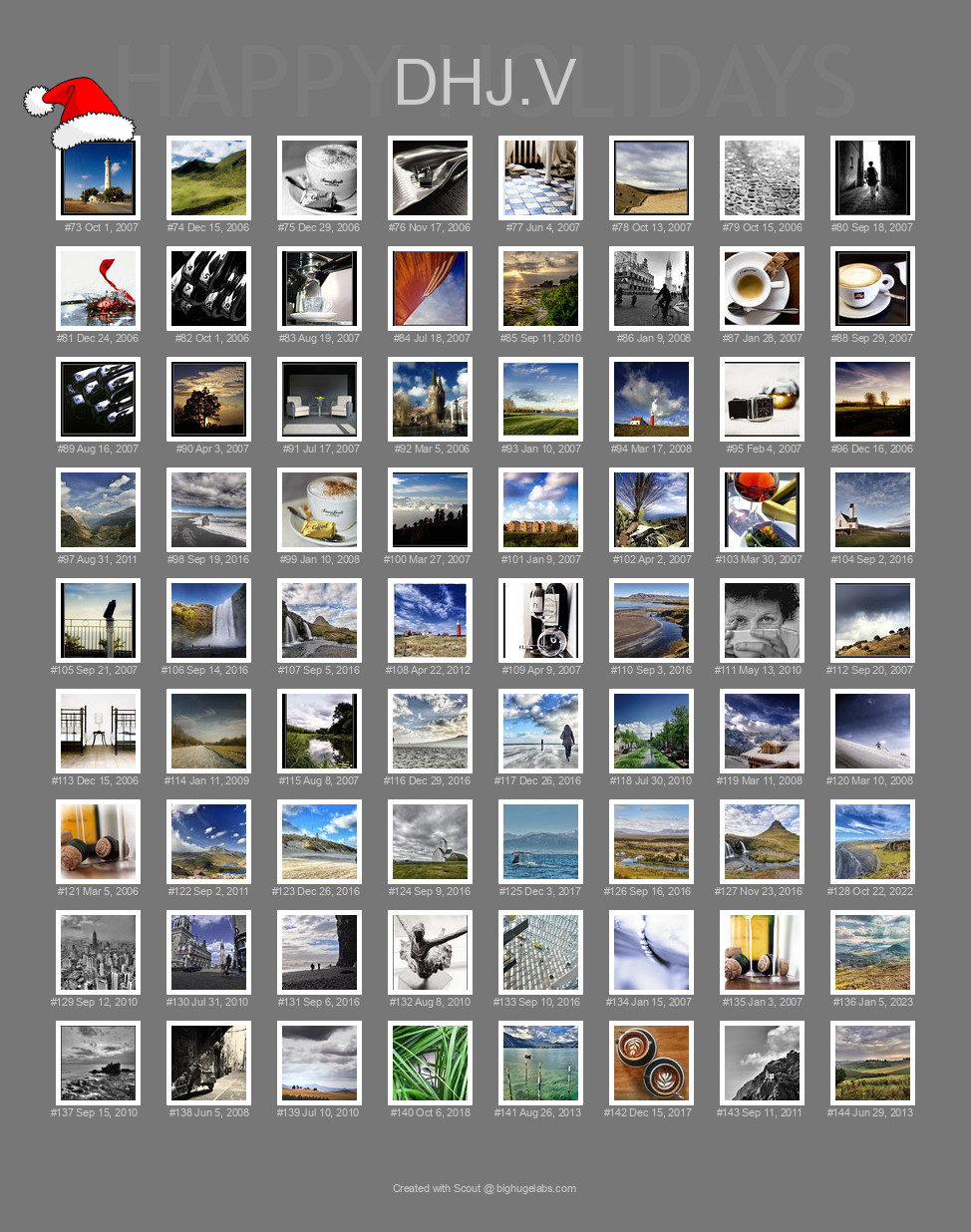 Find your photos in Flickr's Explore pages. Make a unique poster to show the world your achievement.