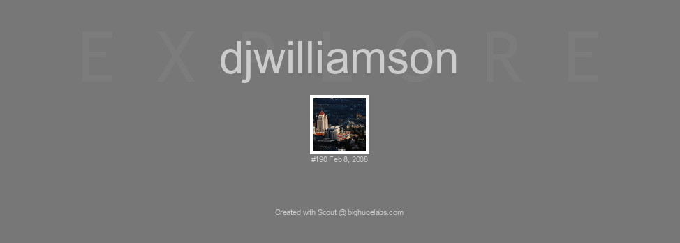 Find your photos in Flickr's Explore pages. Make a unique poster to show the world your achievement.