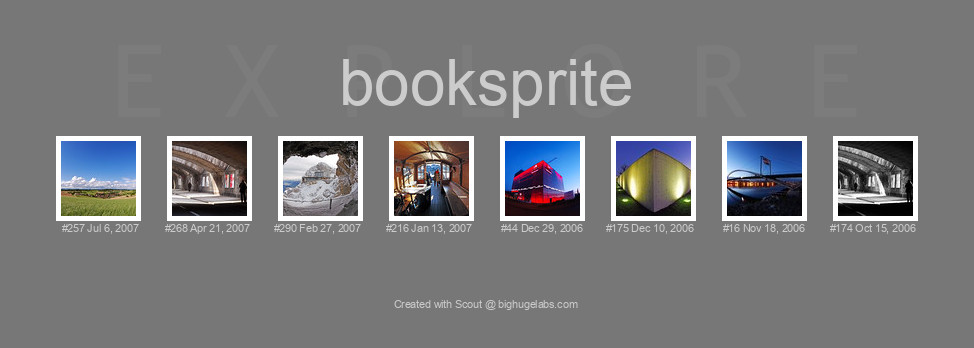 Find your photos in Flickr's Explore pages. Make a unique poster to show the world your achievement.