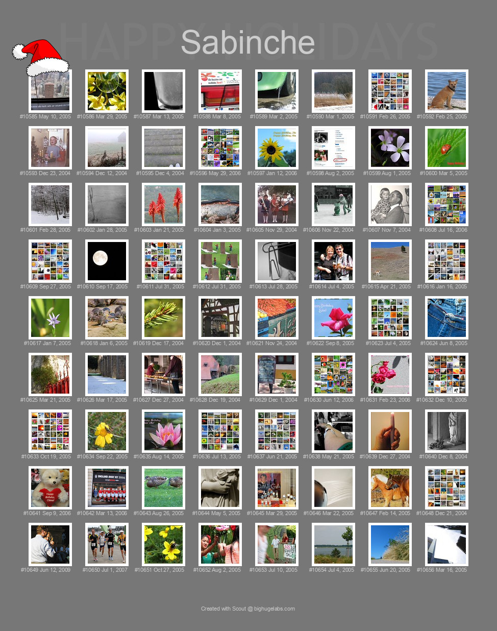 Find your photos in Flickr's Explore pages. Make a unique poster to show the world your achievement.