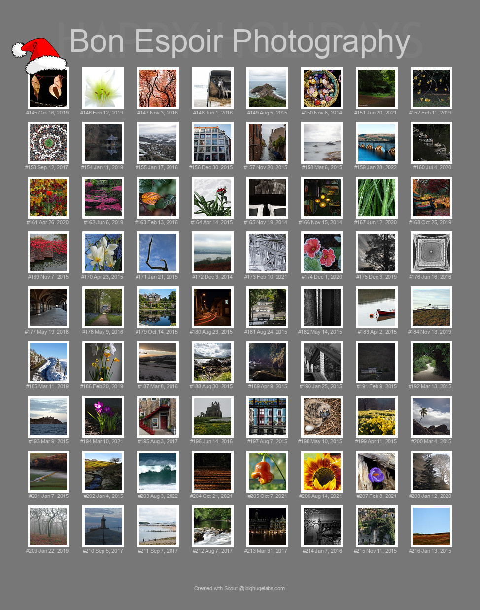 Find your photos in Flickr's Explore pages. Make a unique poster to show the world your achievement.