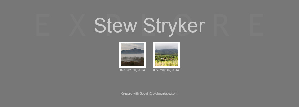 Find your photos in Flickr's Explore pages. Make a unique poster to show the world your achievement.