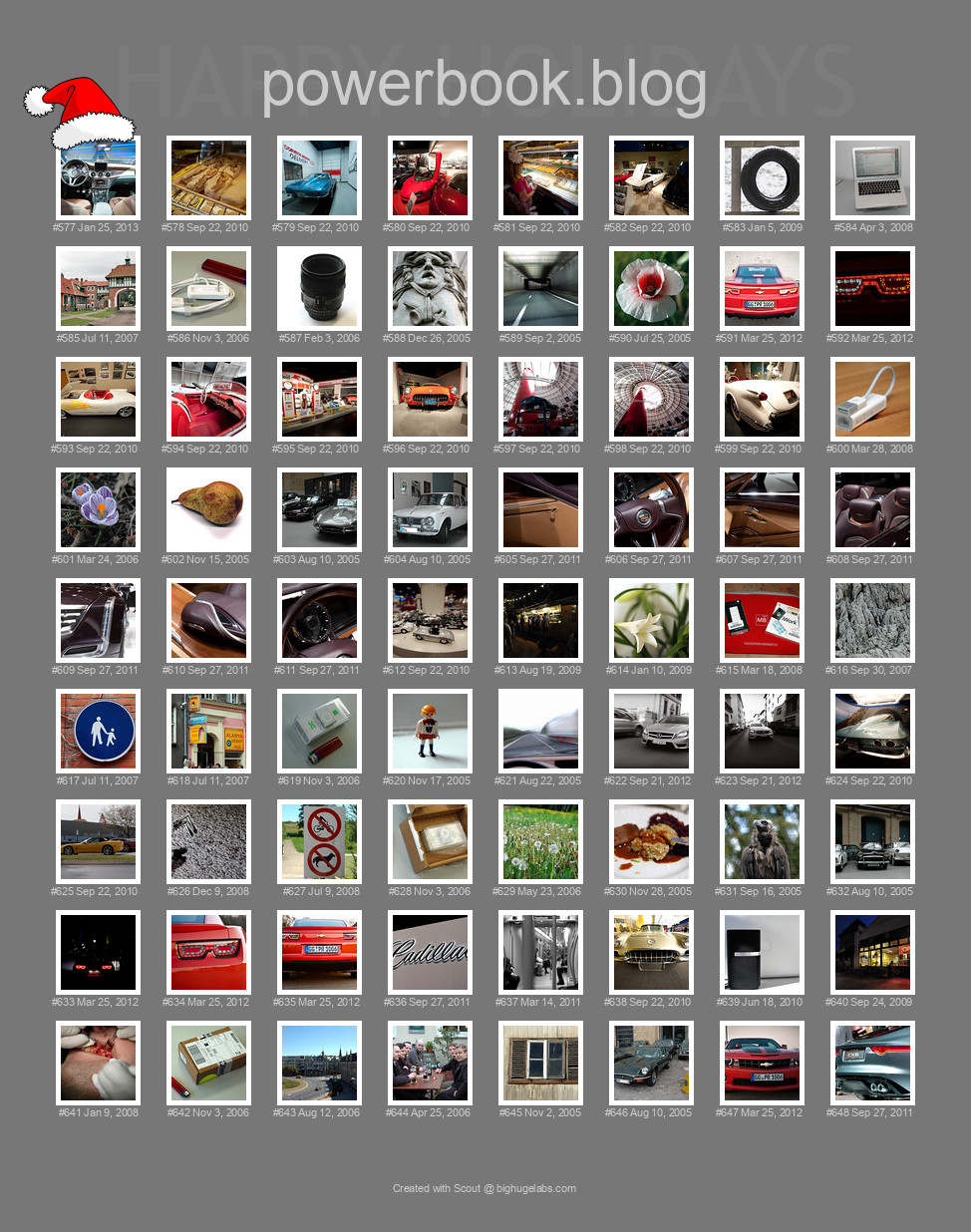 Find your photos in Flickr's Explore pages. Make a unique poster to show the world your achievement.