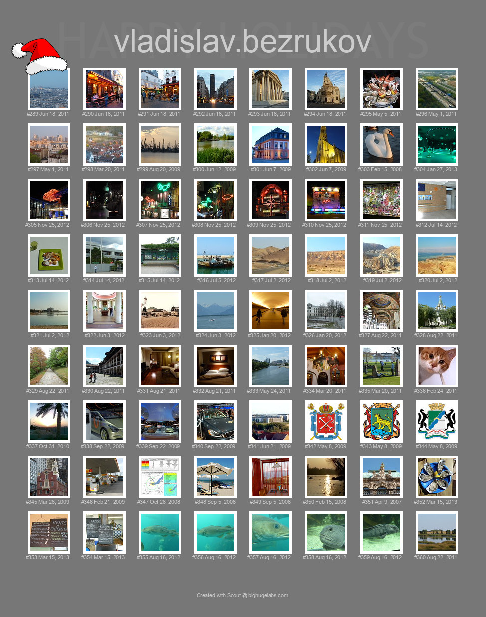 Find your photos in Flickr's Explore pages. Make a unique poster to show the world your achievement.