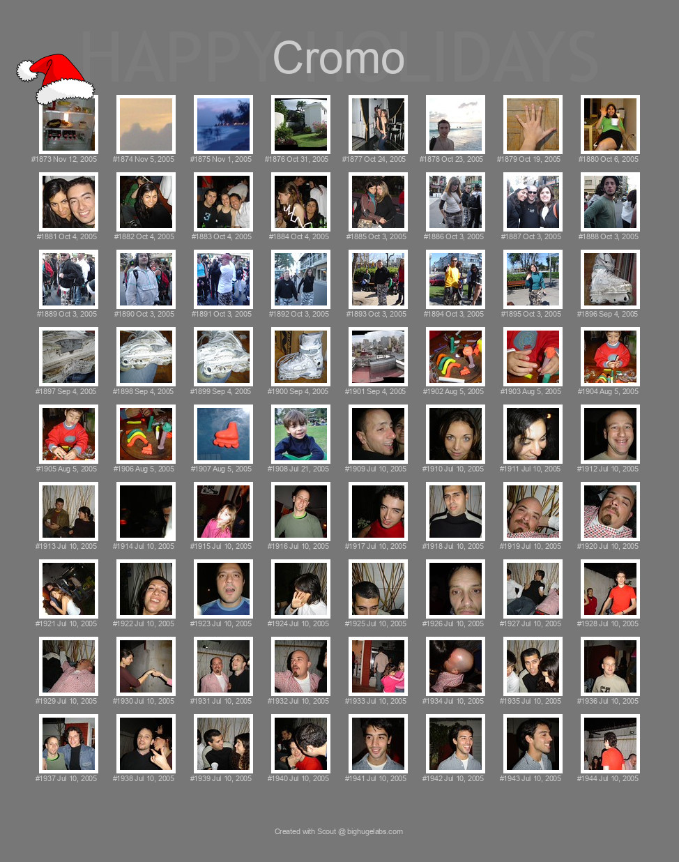 Find your photos in Flickr's Explore pages. Make a unique poster to show the world your achievement.