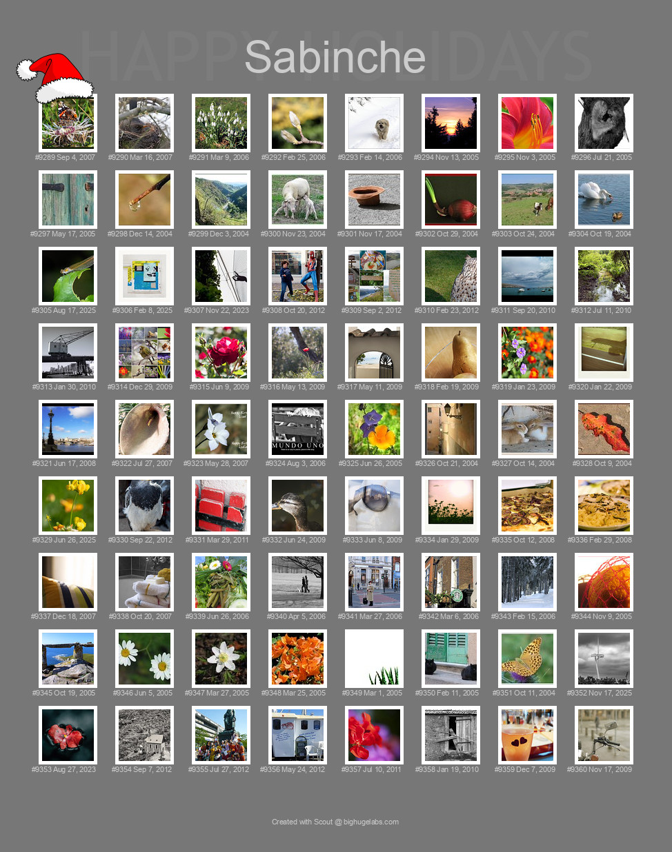 Find your photos in Flickr's Explore pages. Make a unique poster to show the world your achievement.