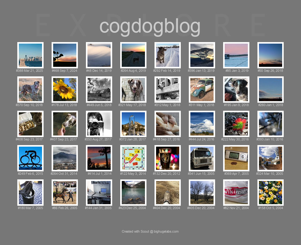 Find your photos in Flickr's Explore pages. Make a unique poster to show the world your achievement.