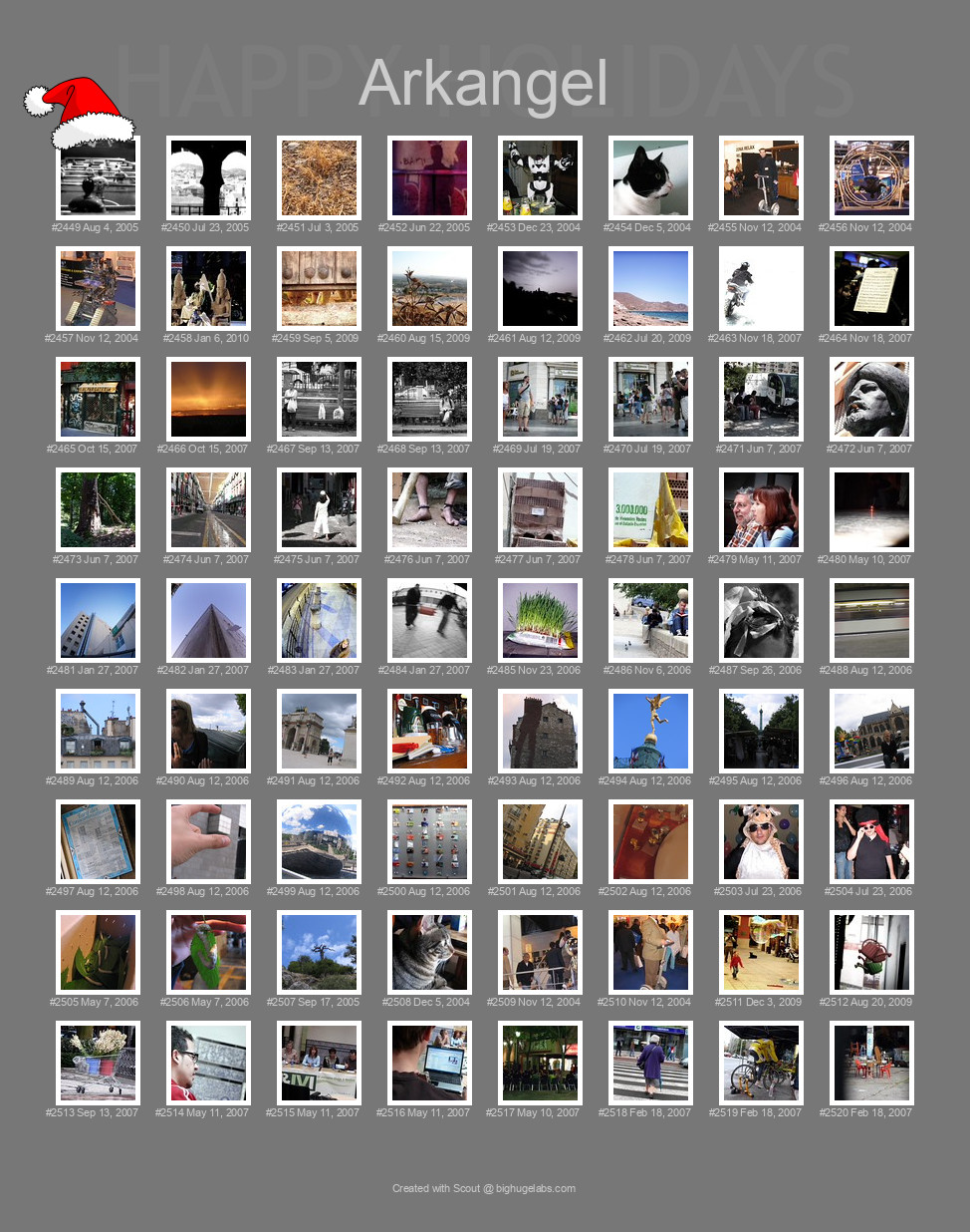 Find your photos in Flickr's Explore pages. Make a unique poster to show the world your achievement.
