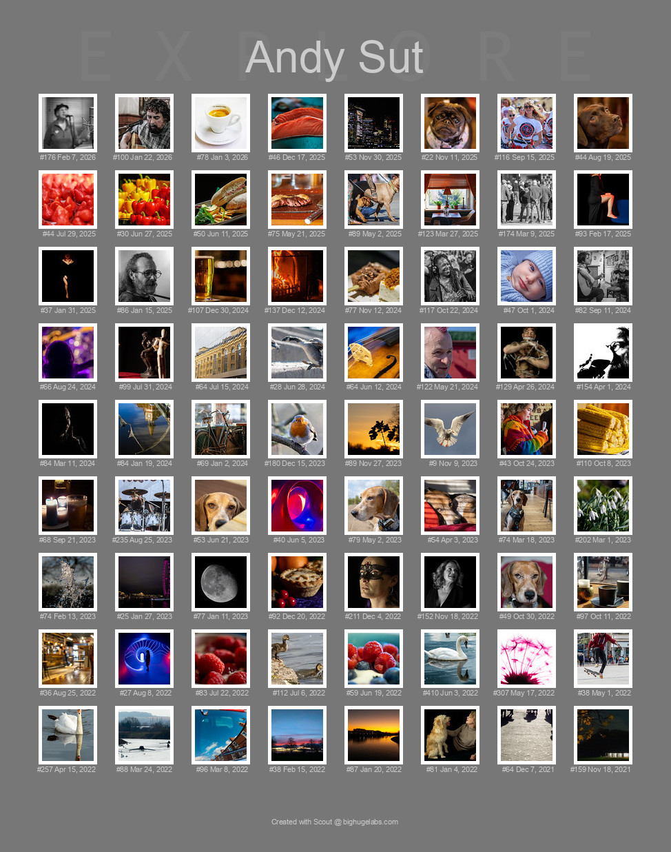 Find your photos in Flickr's Explore pages. Make a unique poster to show the world your achievement.