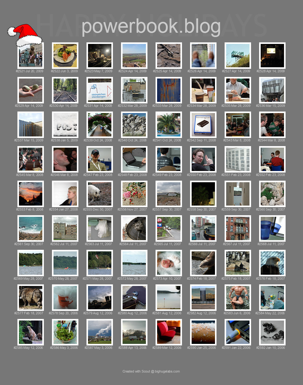 Find your photos in Flickr's Explore pages. Make a unique poster to show the world your achievement.