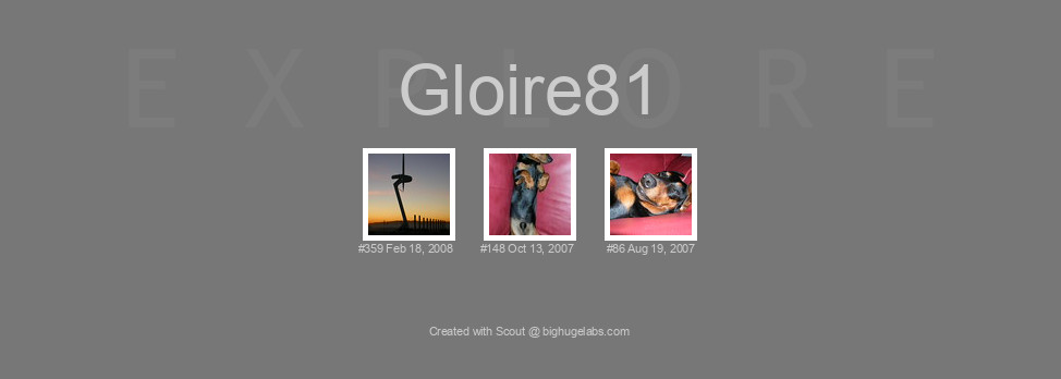 Find your photos in Flickr's Explore pages. Make a unique poster to show the world your achievement.