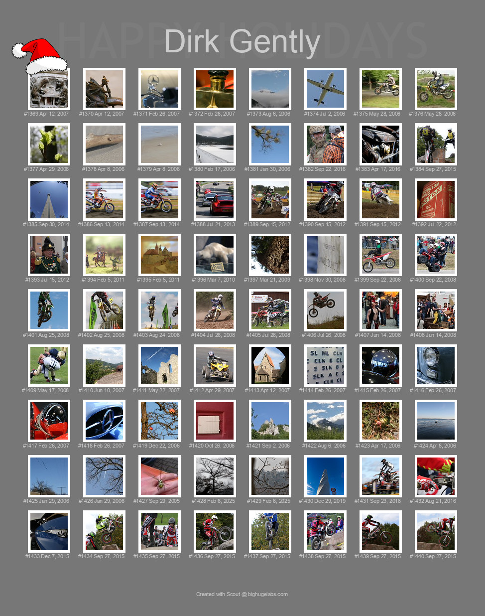 Find your photos in Flickr's Explore pages. Make a unique poster to show the world your achievement.