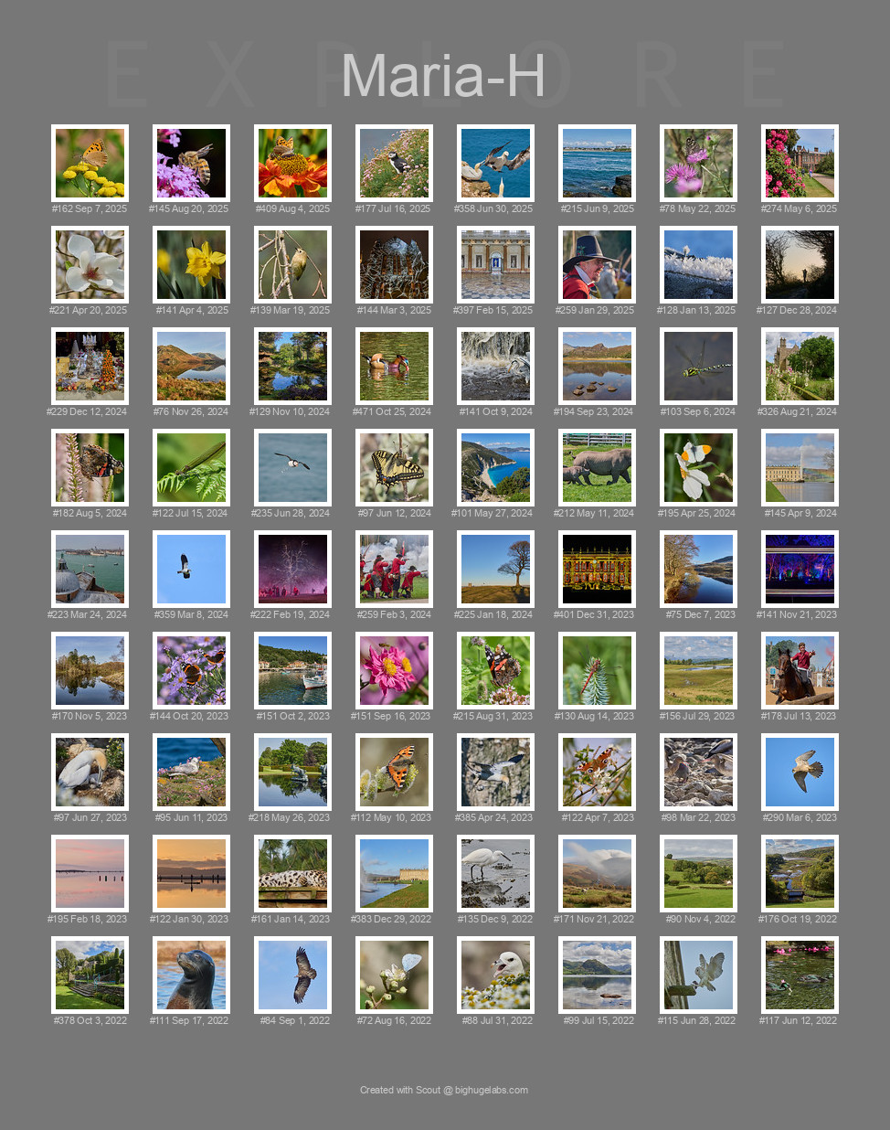 Find your photos in Flickr's Explore pages. Make a unique poster to show the world your achievement.