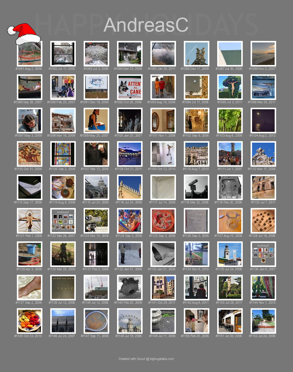 Find your photos in Flickr's Explore pages. Make a unique poster to show the world your achievement.
