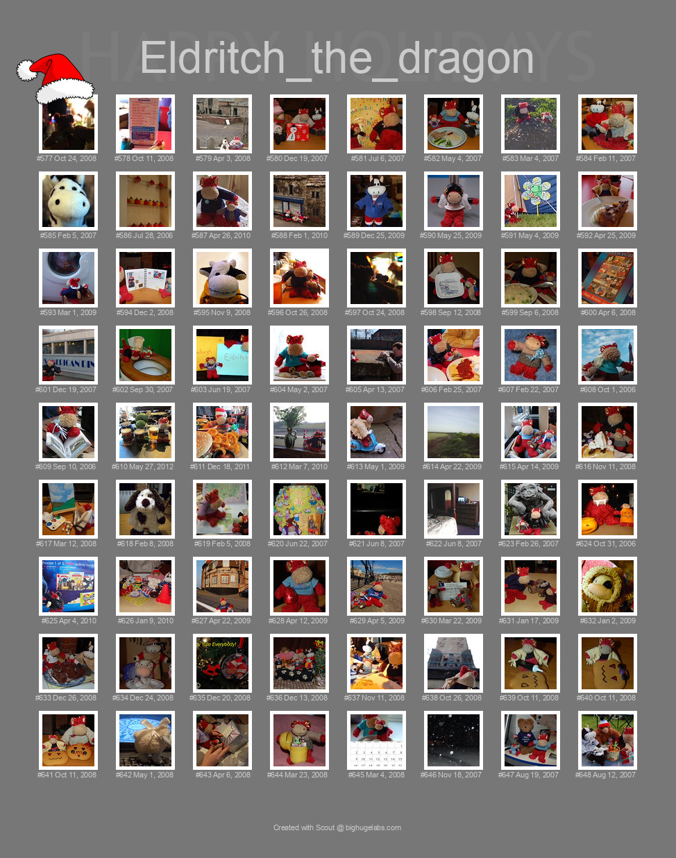 Find your photos in Flickr's Explore pages. Make a unique poster to show the world your achievement.