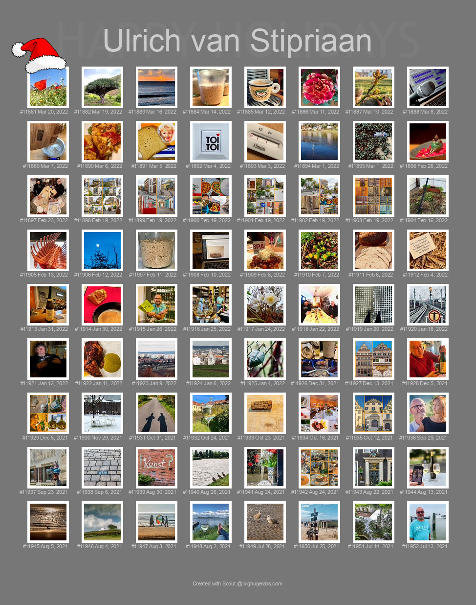 Find your photos in Flickr's Explore pages. Make a unique poster to show the world your achievement.