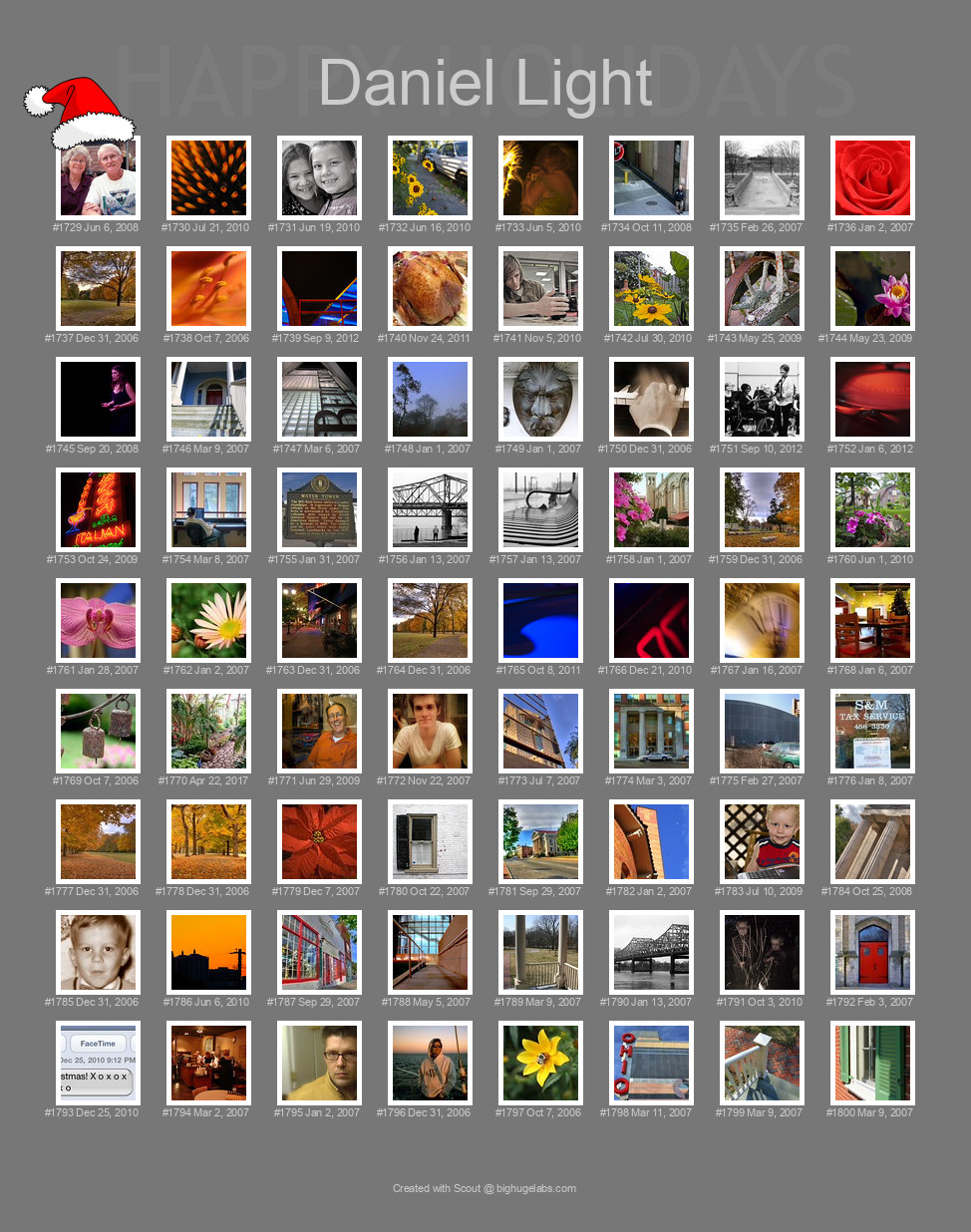 Find your photos in Flickr's Explore pages. Make a unique poster to show the world your achievement.