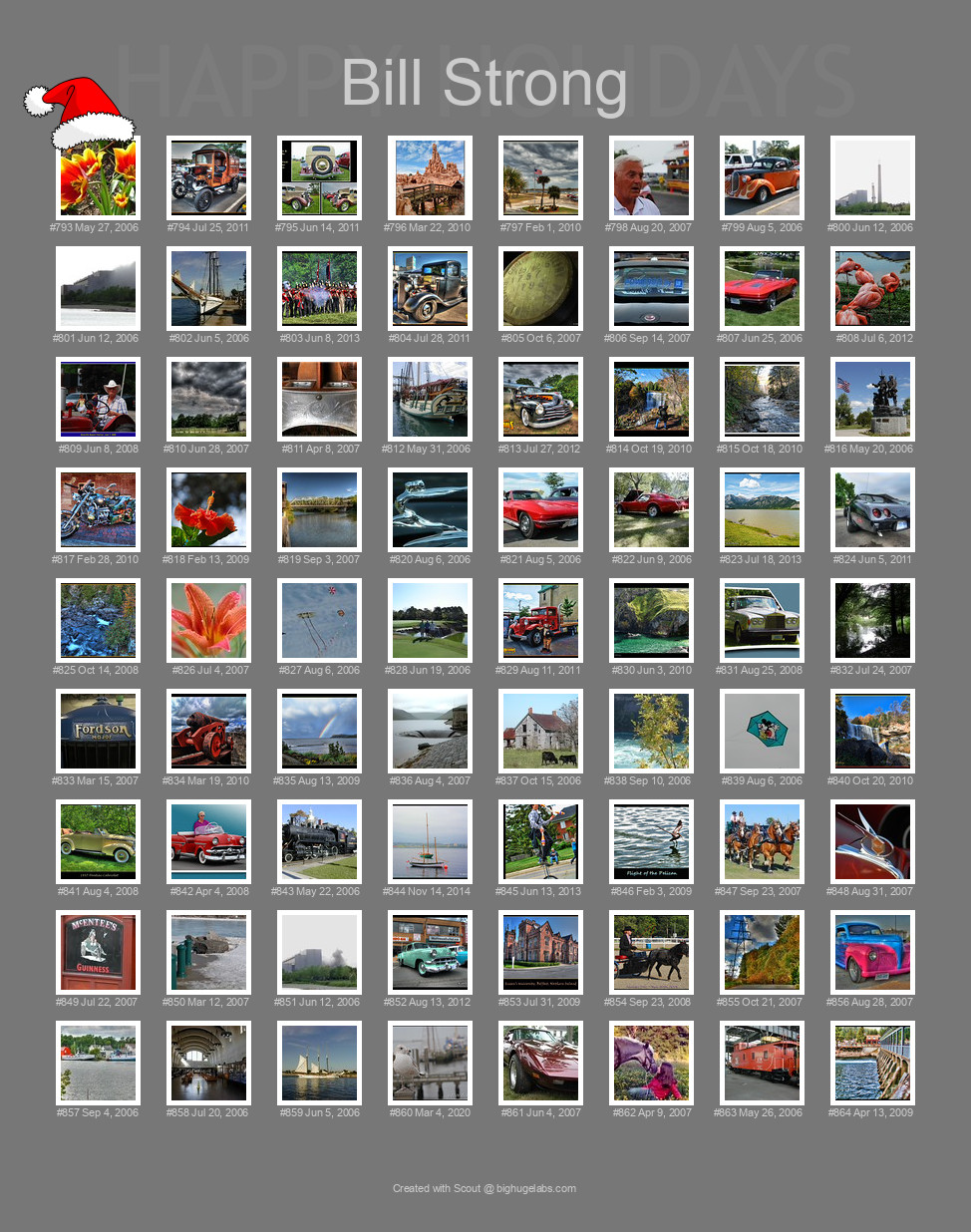 Find your photos in Flickr's Explore pages. Make a unique poster to show the world your achievement.