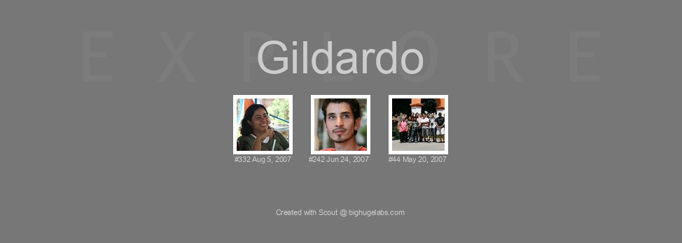 Find your photos in Flickr's Explore pages. Make a unique poster to show the world your achievement.