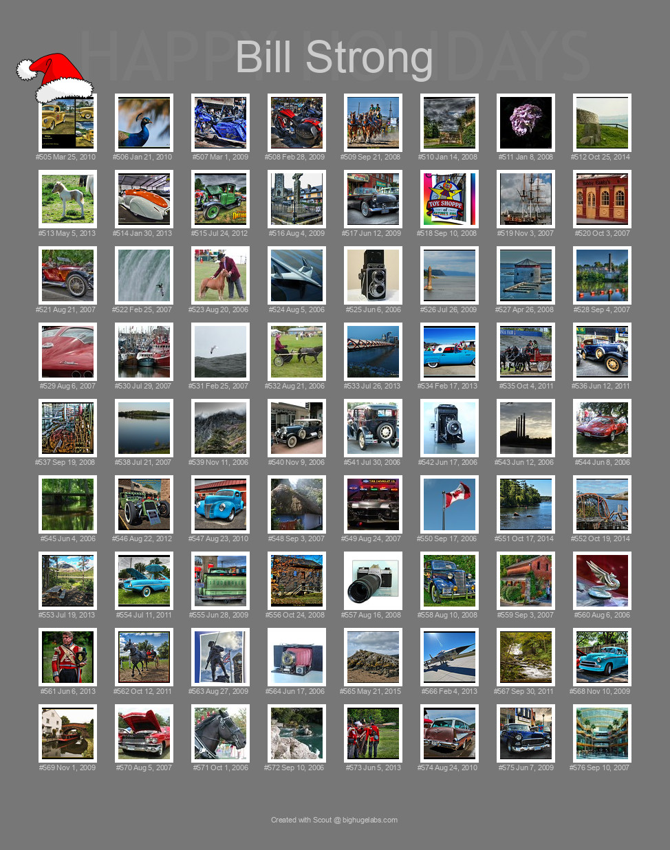 Find your photos in Flickr's Explore pages. Make a unique poster to show the world your achievement.