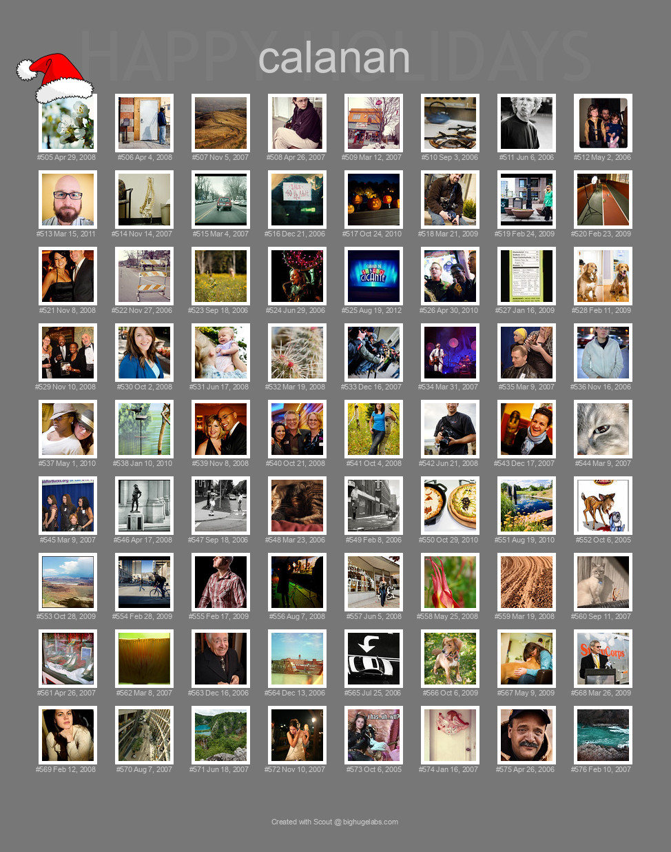 Find your photos in Flickr's Explore pages. Make a unique poster to show the world your achievement.