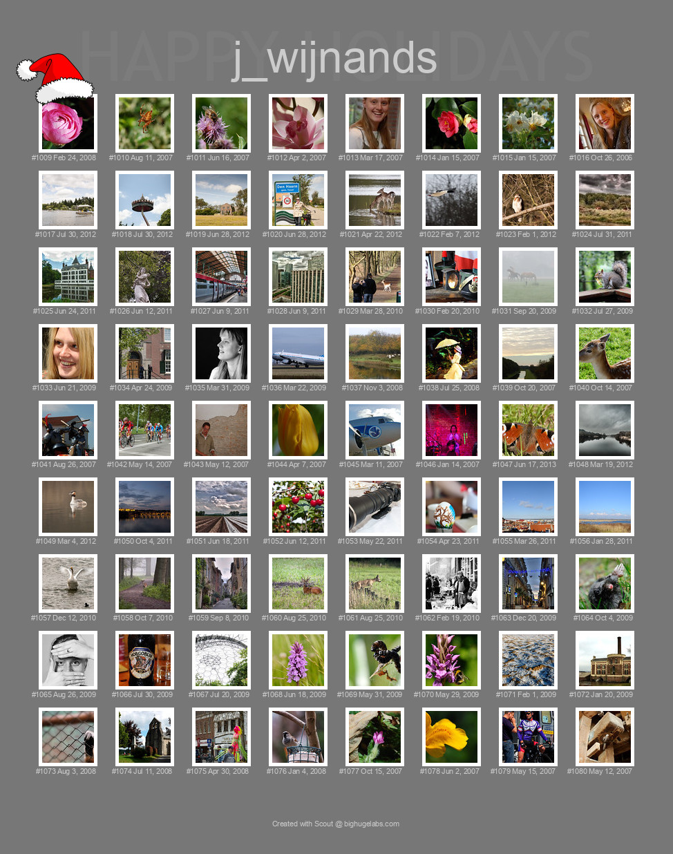 Find your photos in Flickr's Explore pages. Make a unique poster to show the world your achievement.