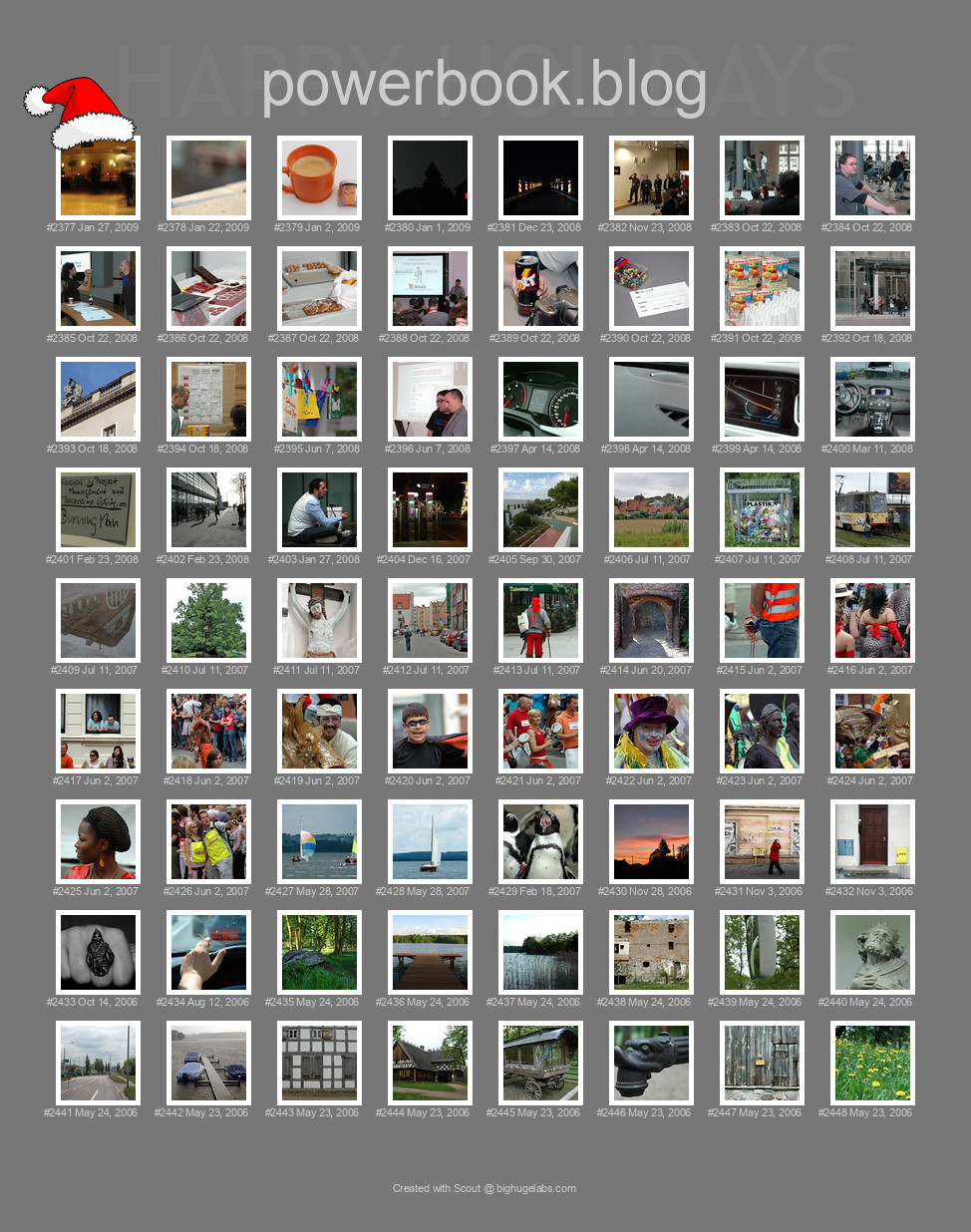 Find your photos in Flickr's Explore pages. Make a unique poster to show the world your achievement.