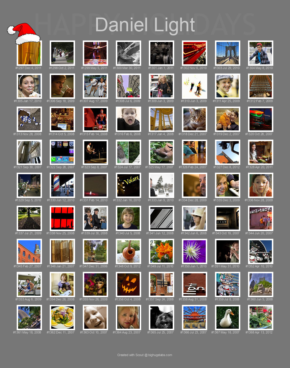 Find your photos in Flickr's Explore pages. Make a unique poster to show the world your achievement.