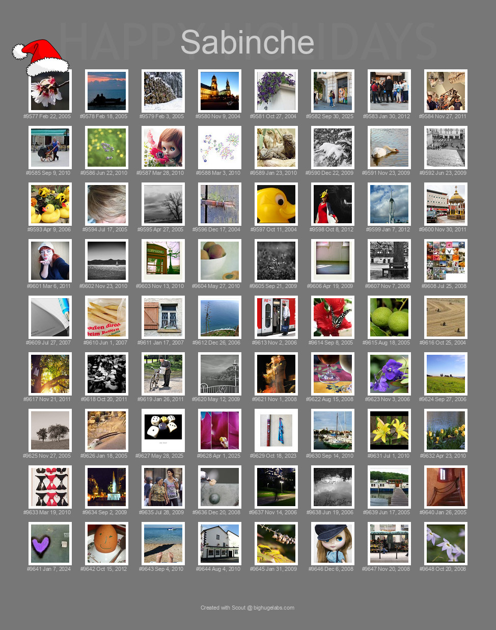 Find your photos in Flickr's Explore pages. Make a unique poster to show the world your achievement.