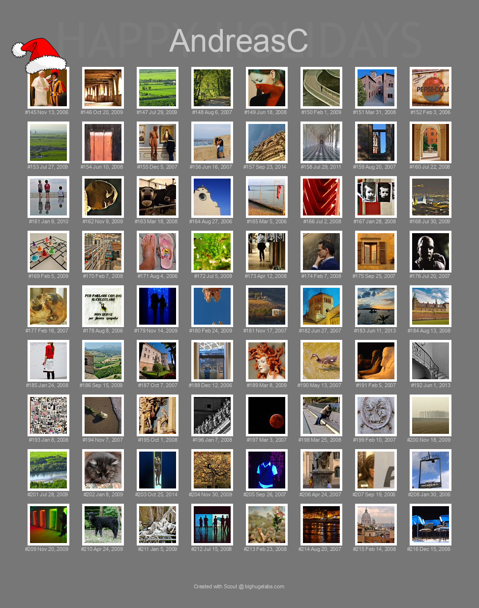 Find your photos in Flickr's Explore pages. Make a unique poster to show the world your achievement.