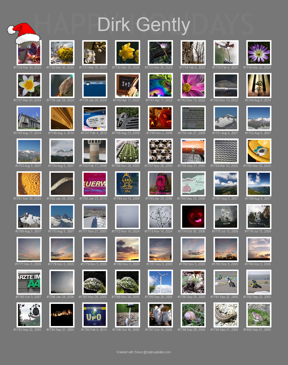 Find your photos in Flickr's Explore pages. Make a unique poster to show the world your achievement.