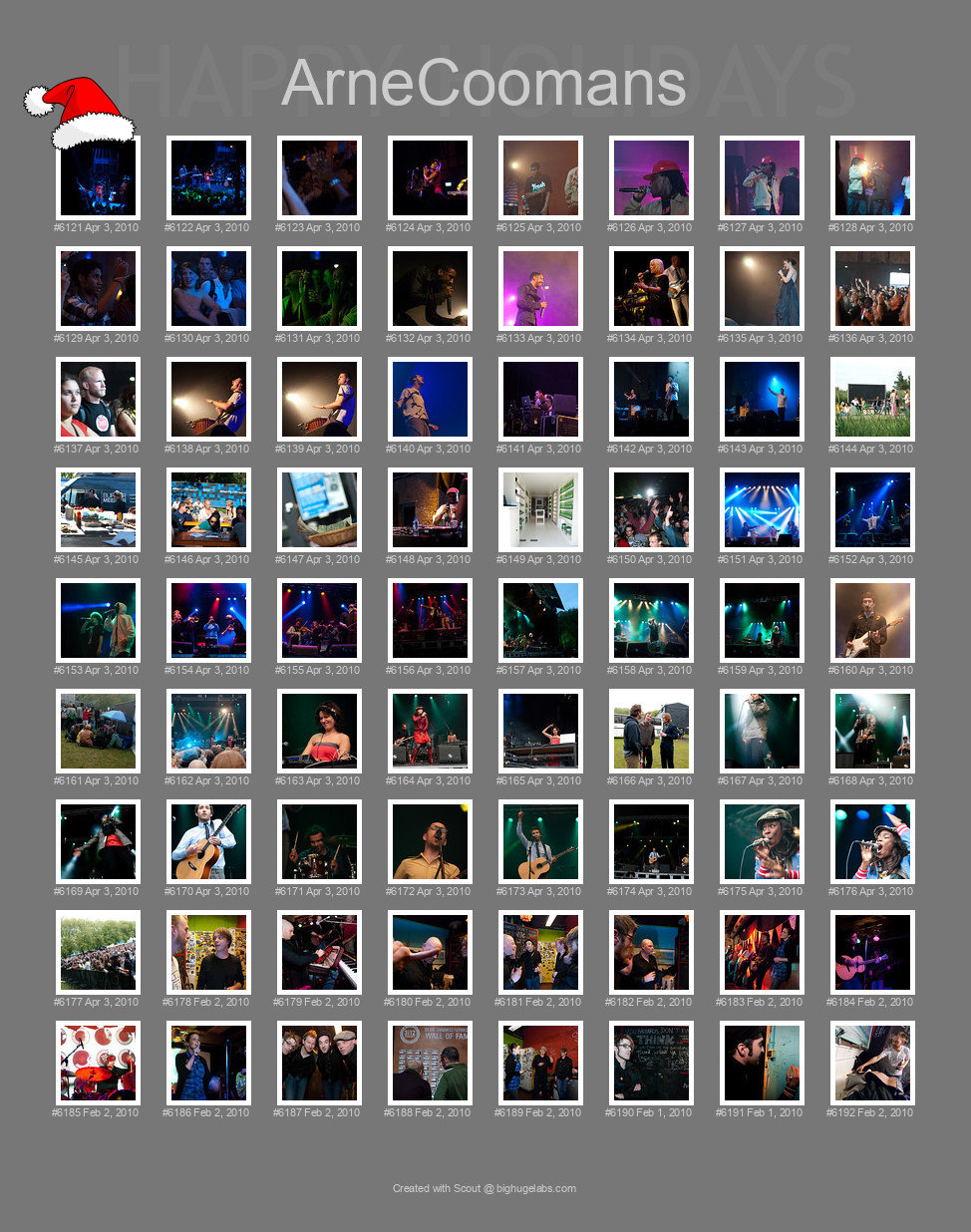Find your photos in Flickr's Explore pages. Make a unique poster to show the world your achievement.