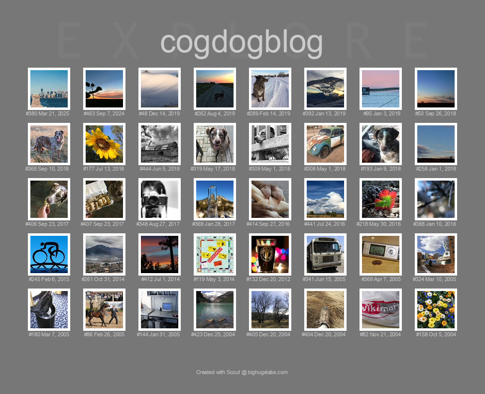 Find your photos in Flickr's Explore pages. Make a unique poster to show the world your achievement.